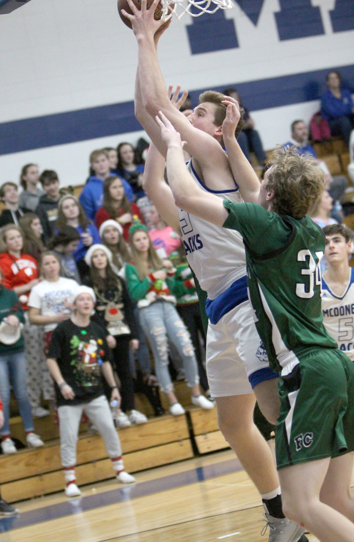 Fall Creek at McDonell boys basketball 12-20-19